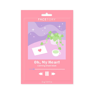 OH MY HEART CALMING MASK | Sheet Mask | LOSHEN & CREM