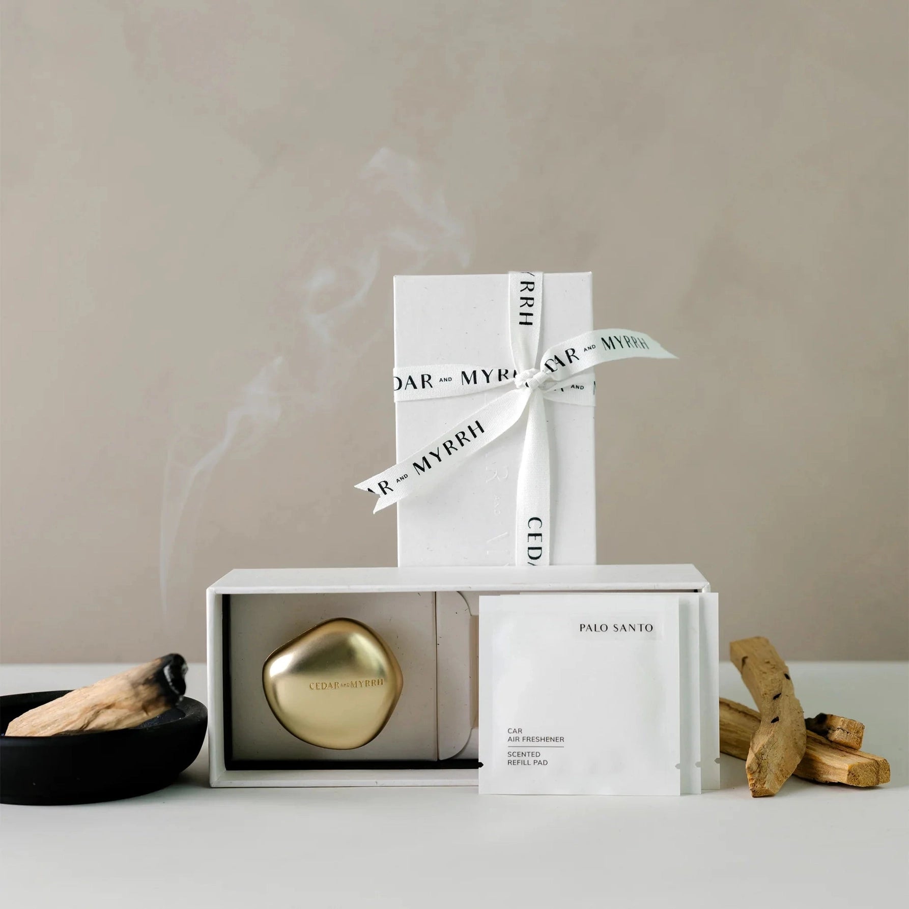 Cedar & Myrrh Car Air Freshener