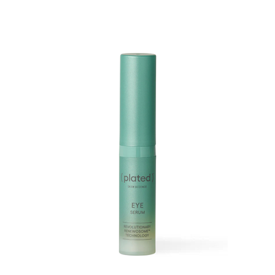Plated Eye Serum eye treatment for fine lines puffiness and dark circles available in Canada from Loshen & Crem Edmonton skincare boutique