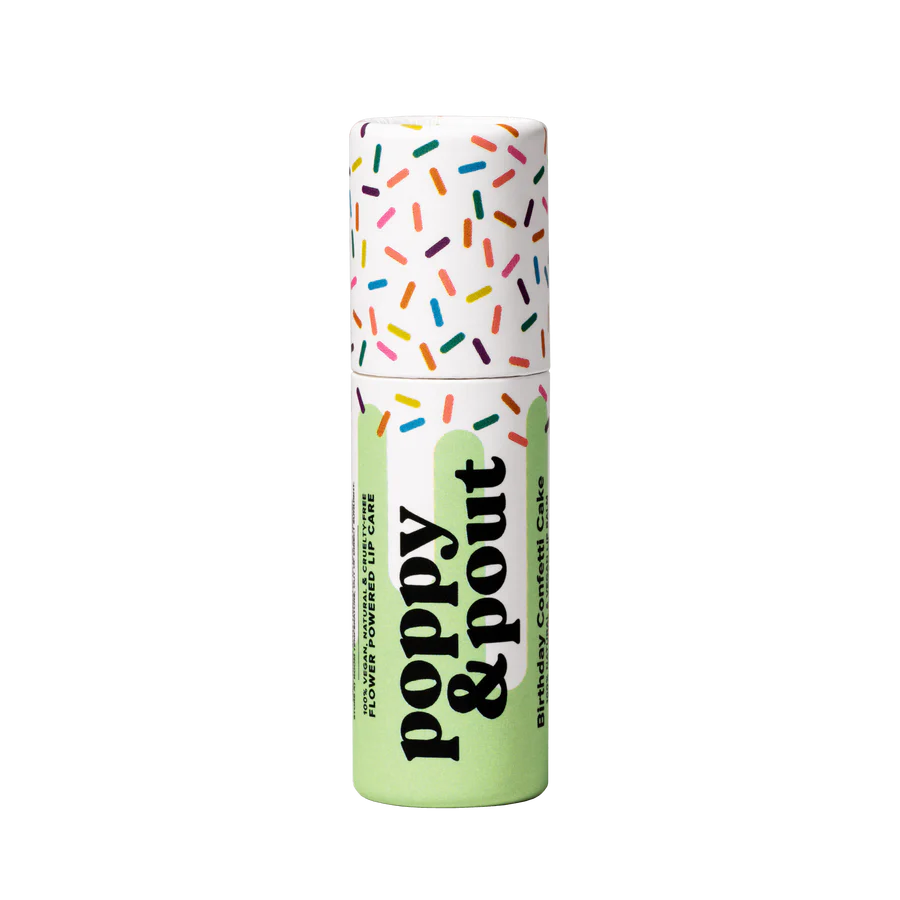 BIRTHDAY CONFETTI CAKE LIP BALM | Lip balm | LOSHEN & CREM