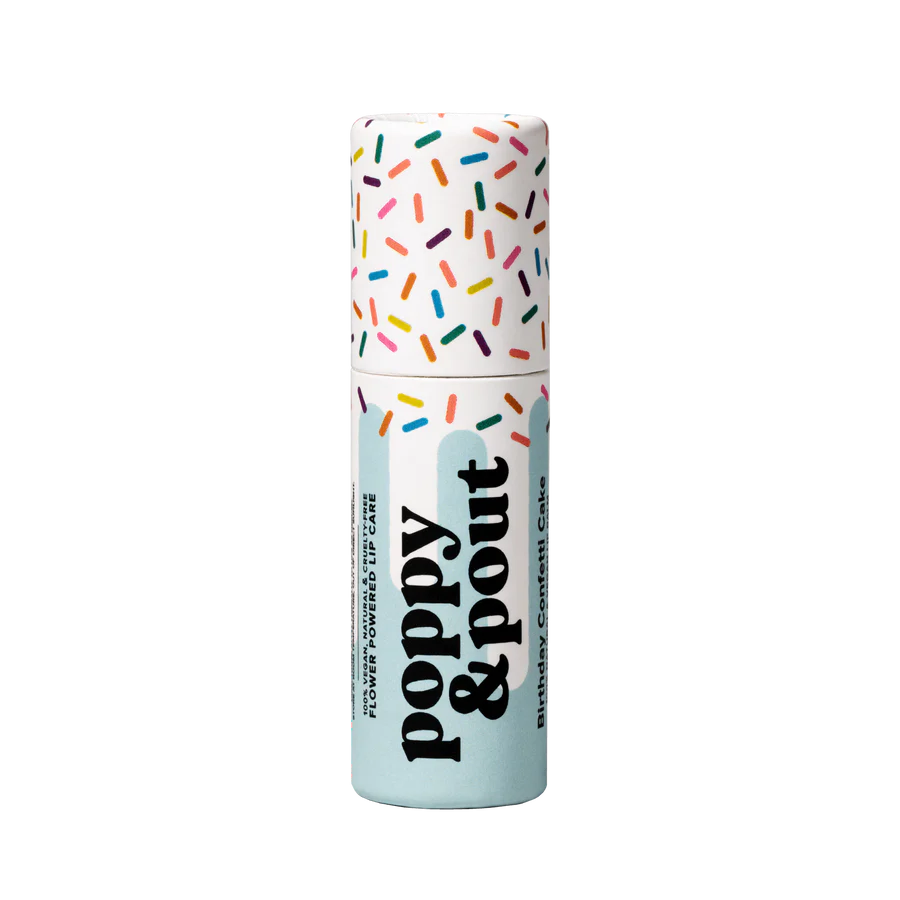 BIRTHDAY CONFETTI CAKE LIP BALM | Lip balm | LOSHEN & CREM