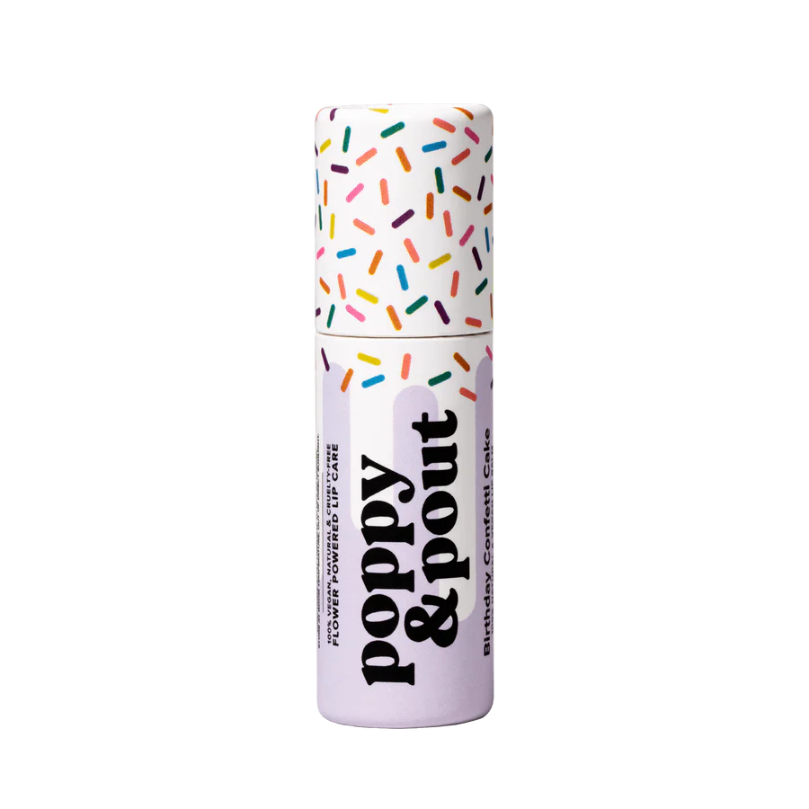 BIRTHDAY CONFETTI CAKE LIP BALM | Lip balm | LOSHEN & CREM