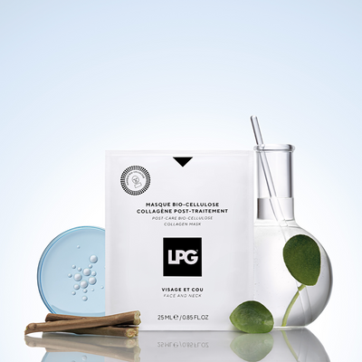 LPG® Post-Care Bio-Cellulose Collagen Mask | Biocellulose lip mask | LOSHEN & CREM
