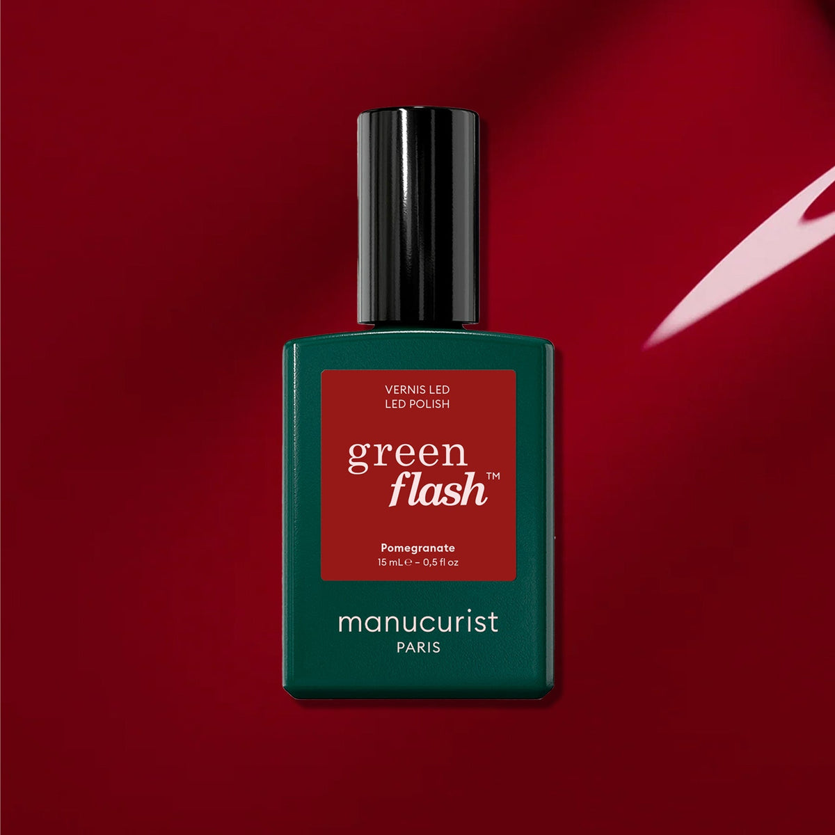 Semi-permanent LED Green Flash™ - Red | Pomegranate | LOSHEN & CREM