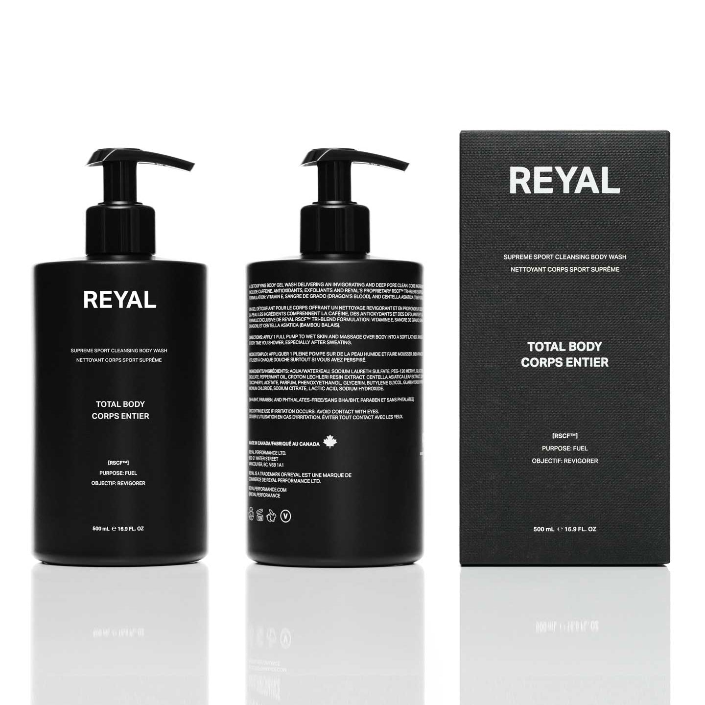 REYAL Supreme Sport Cleansing Body Wash