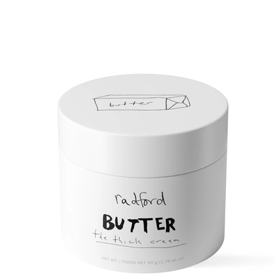 Radford BUTTER The Thick Cream ceramide and bakuchiol facial moisturizer available at Loshen &amp; Crem Canada