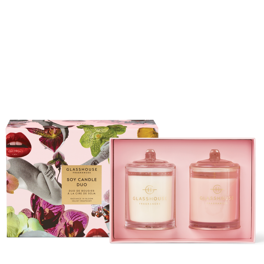 Radiance in Bloom - Candle Duo Set