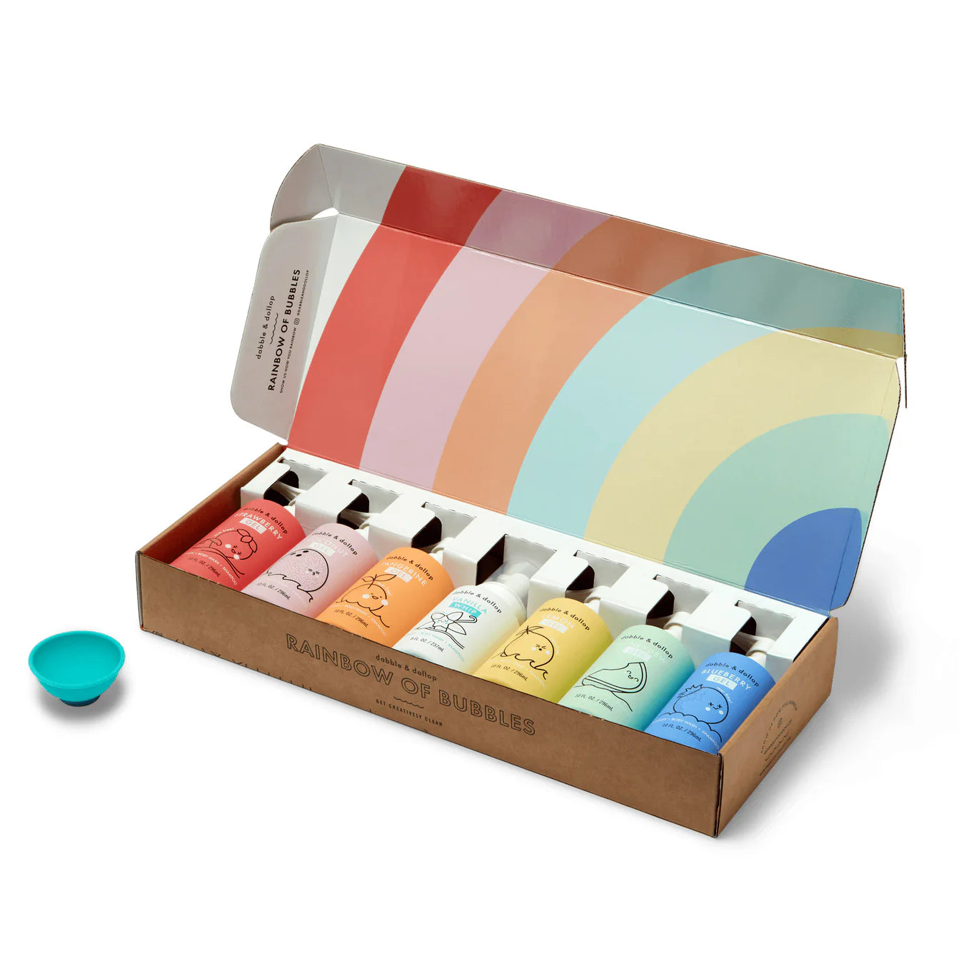 Rainbow of Bubbles Bath Bundle | Bath - Bubble bath kids | LOSHEN & CREM