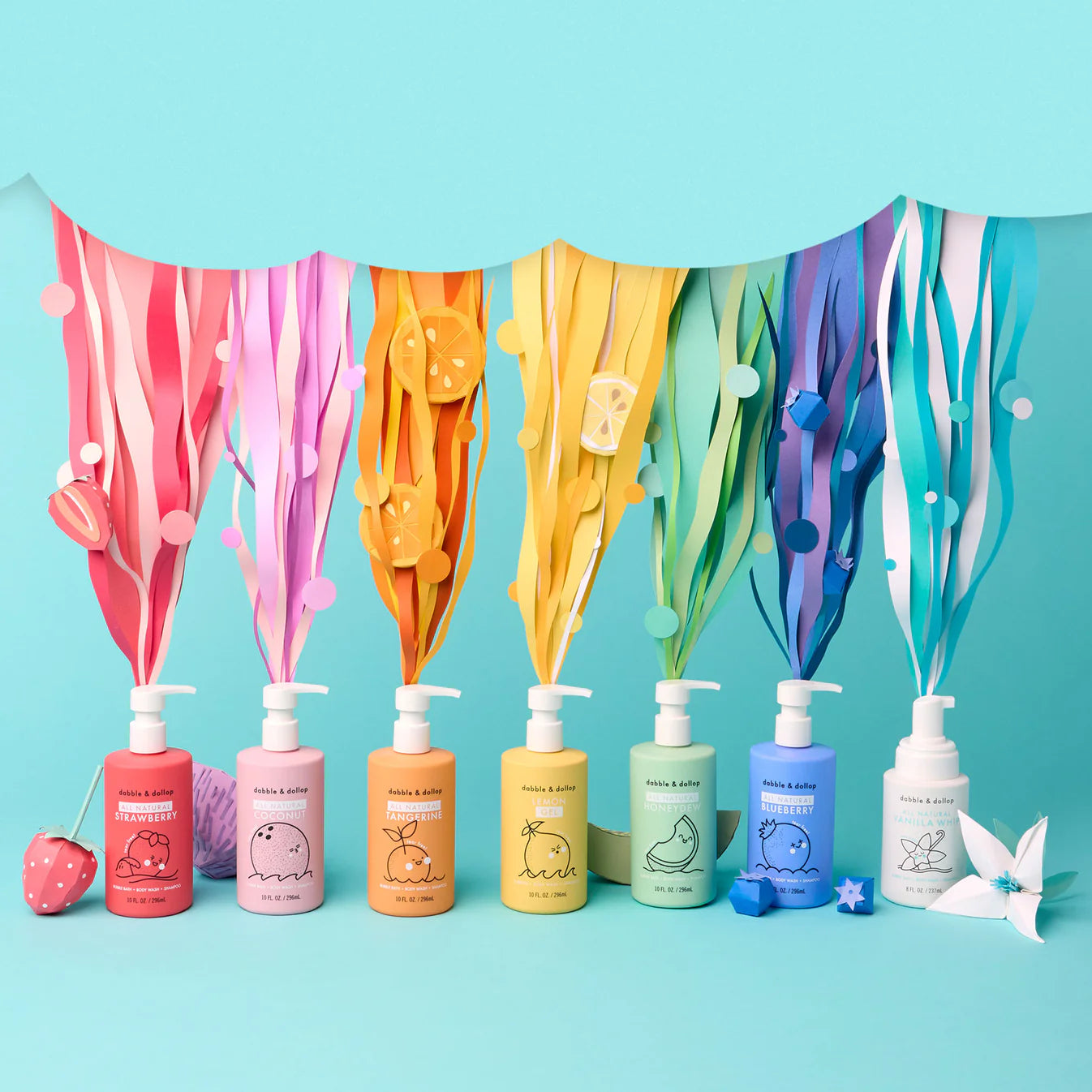 Rainbow of Bubbles Bath Bundle | Bath - Bubble bath kids | LOSHEN & CREM