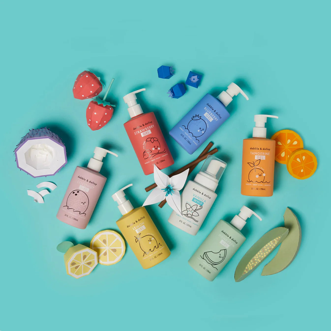 Rainbow of Bubbles Bath Bundle | Bath - Bubble bath kids | LOSHEN & CREM
