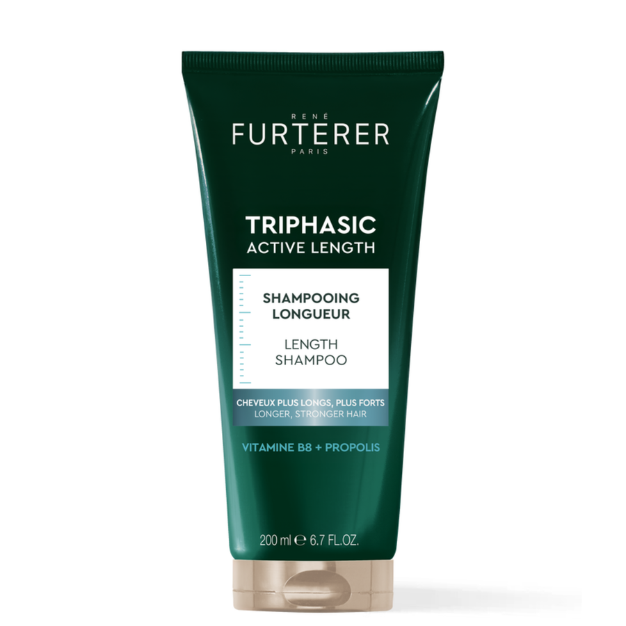 Shampoing allongeant triphasique