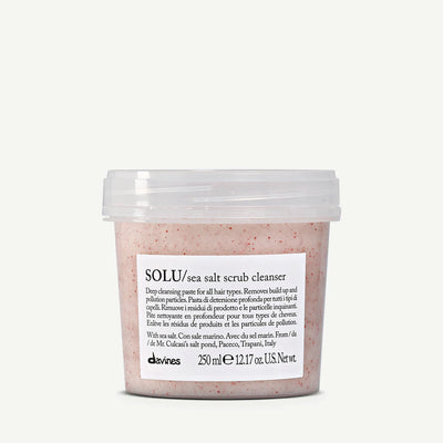 SOLU seat salt scrub cleanser | Hair exfoliant | LOSHEN & CREM