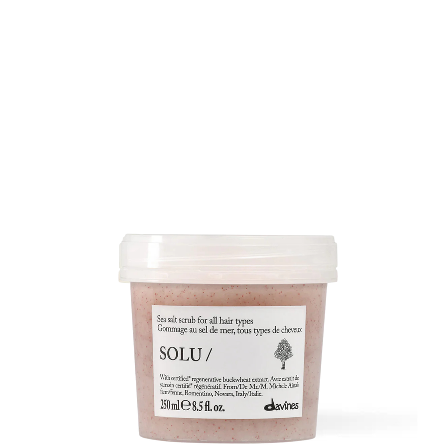 SOLU sea salt scrub cleanser