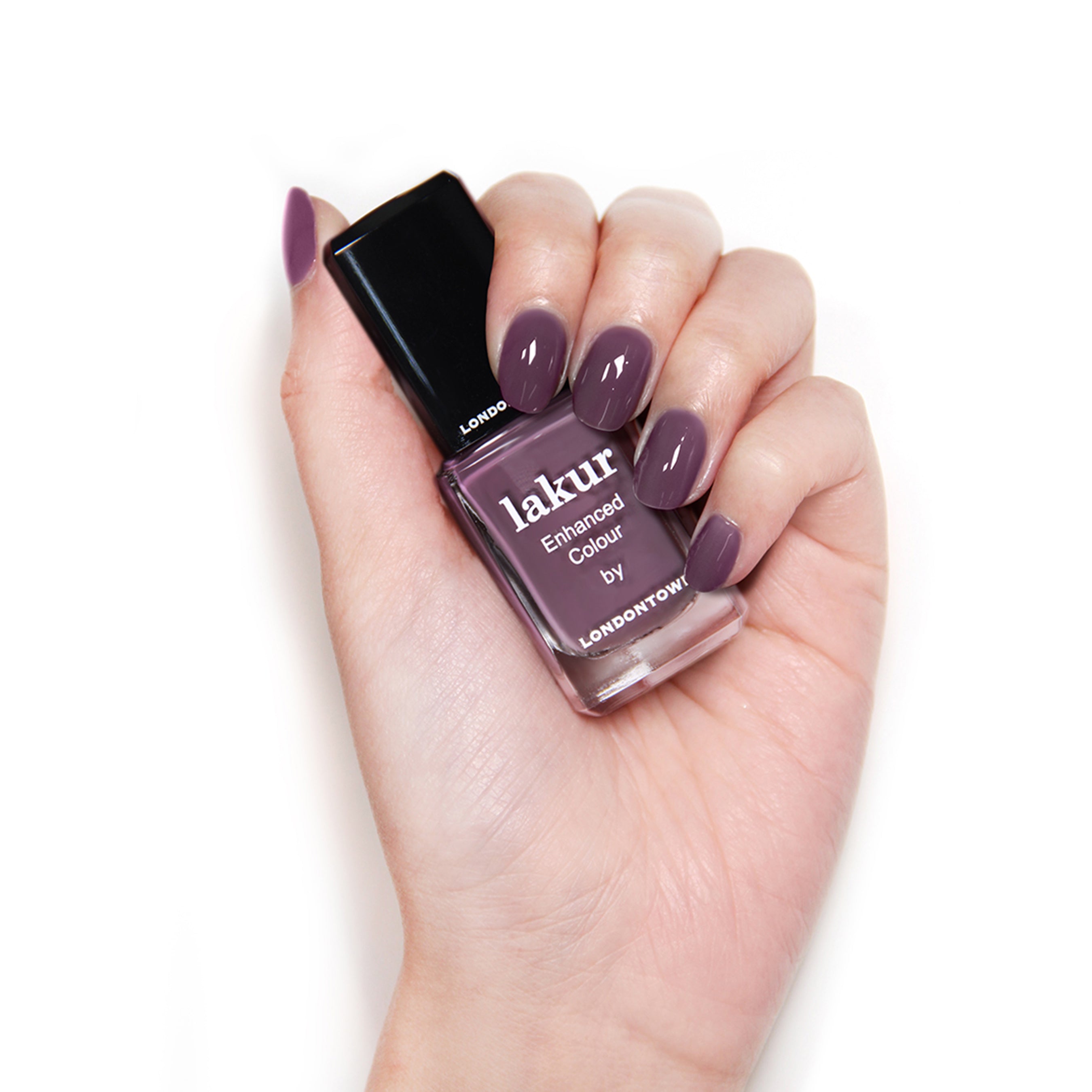 LAKUR - ENHANCED COLOR - PURPLE | Nail polish | LOSHEN & CREM