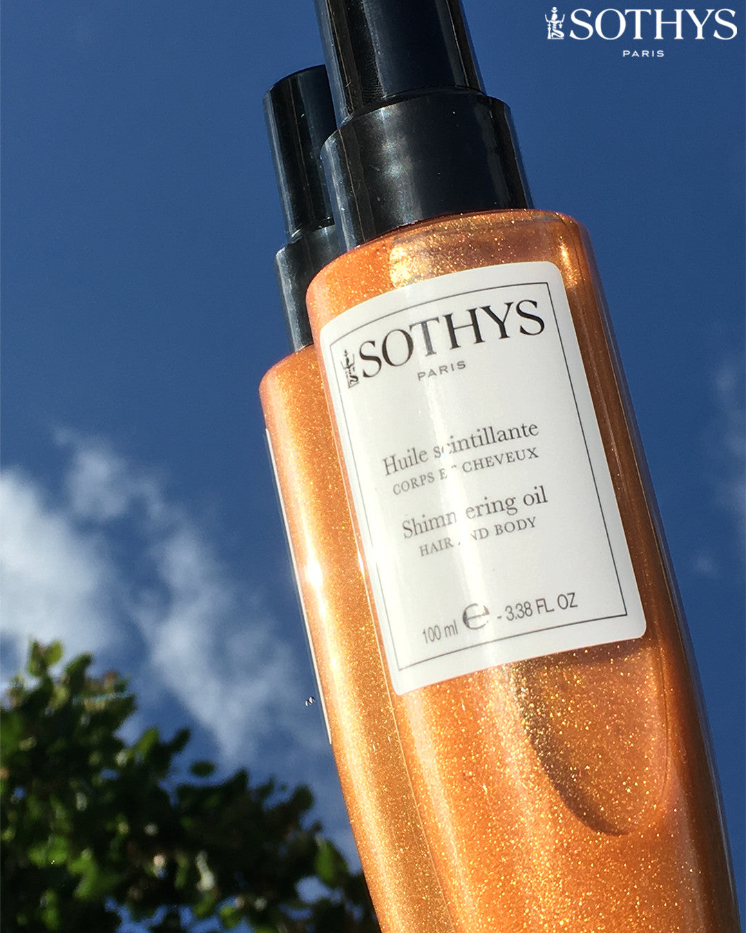 Shimmering oil Hair & Body