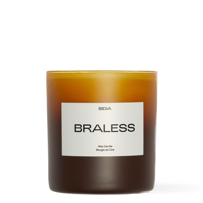 Sidia Braless candle – Leather & Vanilla | Candle - Scented Soy | LOSHEN & CREM