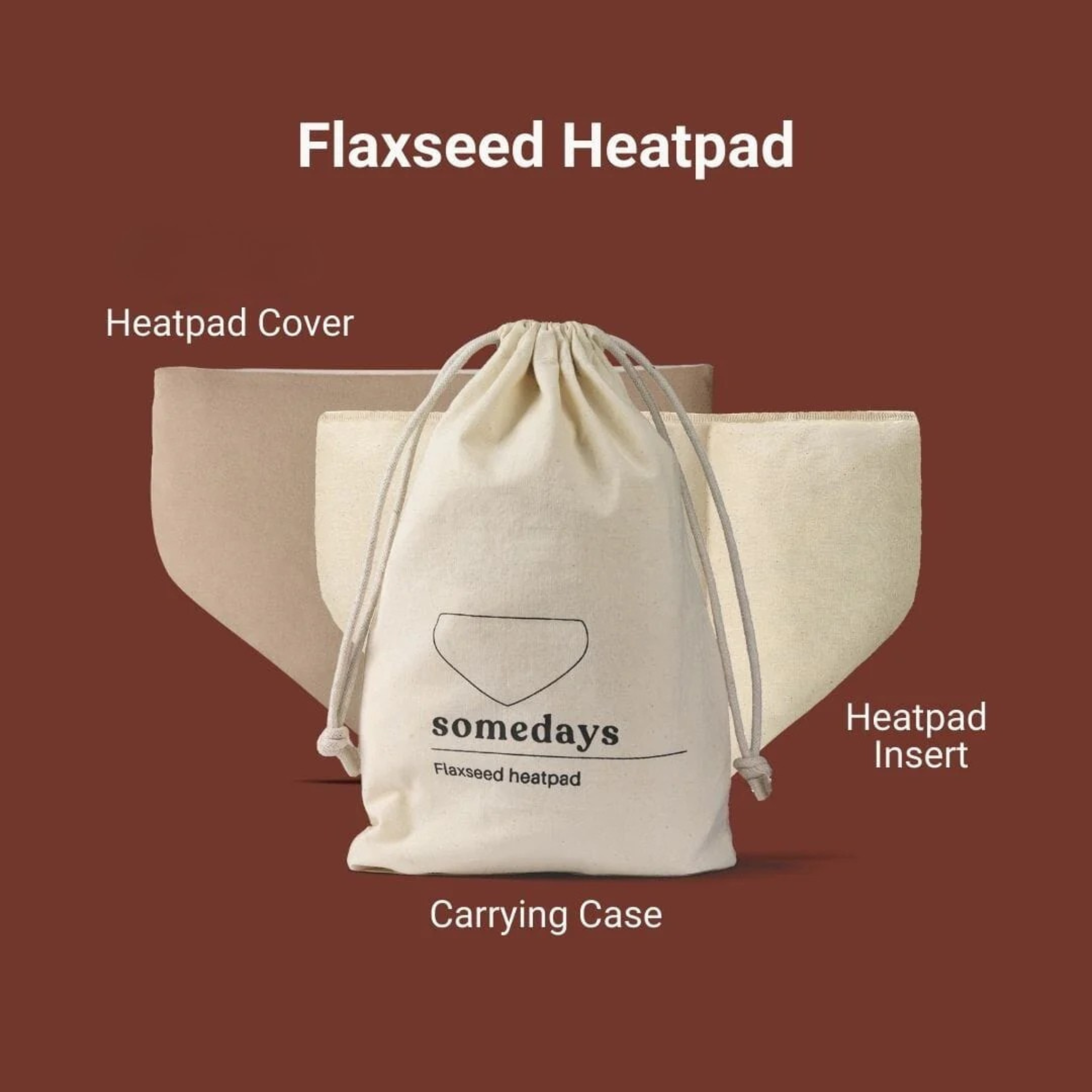 somedays Flaxseed Heatpad | Tools - Heating pads | LOSHEN & CREM