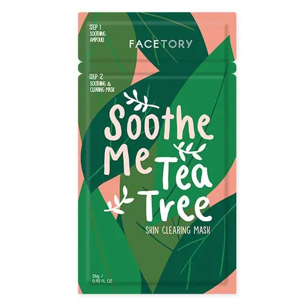 SOOTHE ME TEA THREE 2 STEP SHEET MASK | Sheet Mask | LOSHEN & CREM