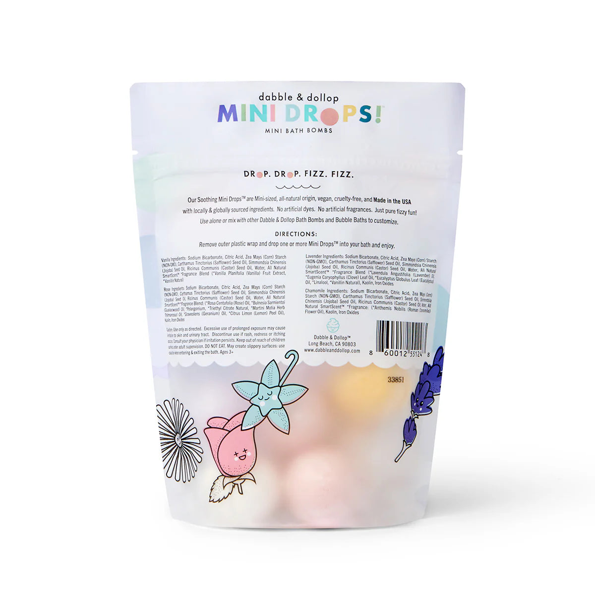 Soothing Mini Bath Bombs | Bath - Bath bombs kids | LOSHEN & CREM