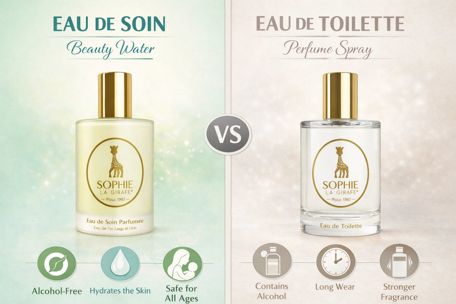 Sophie La Girafe Eau de Toilette | Fragrance - Baby | LOSHEN & CREM