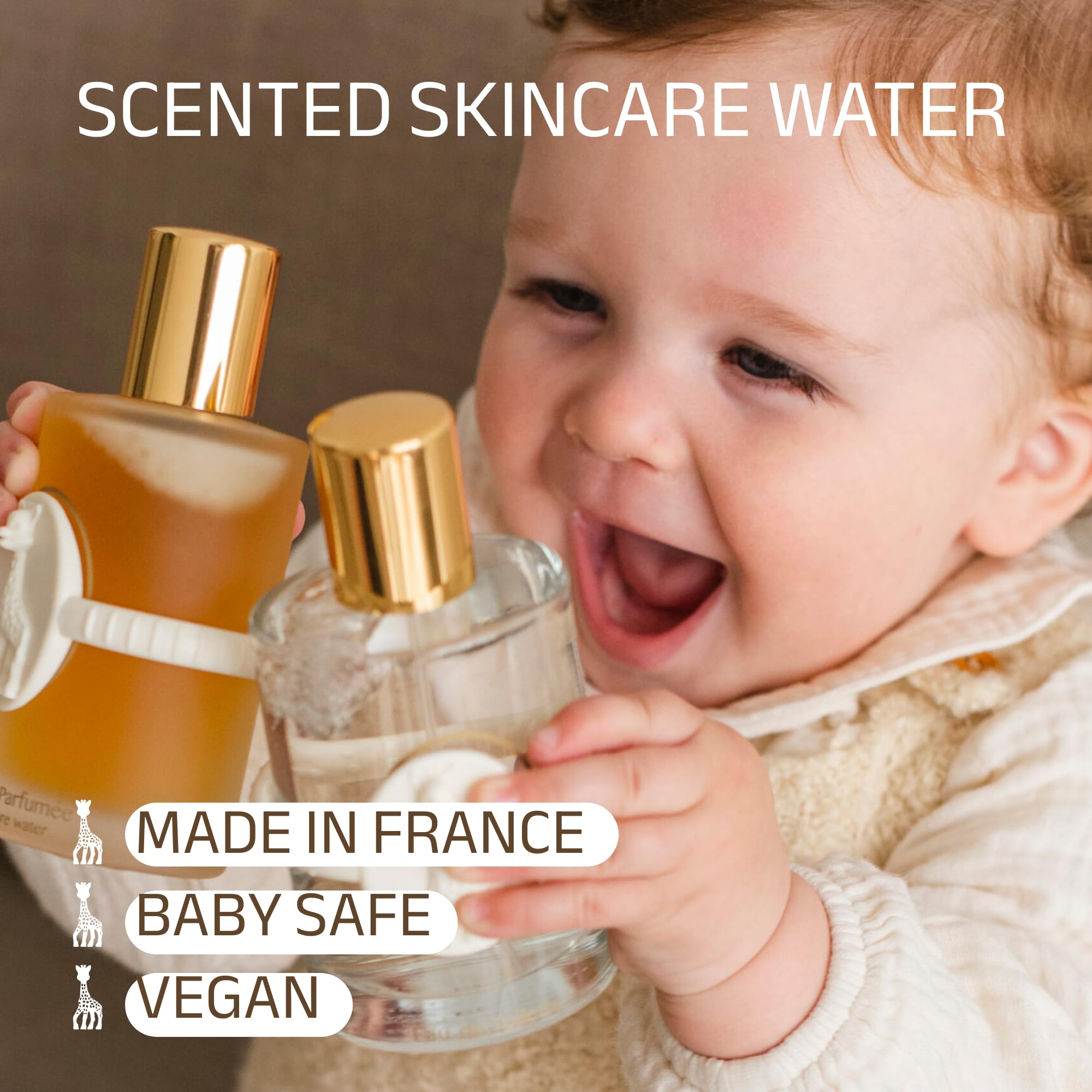 Sophie La Girafe Scented Skincare Water Set | Fragrance - Baby | LOSHEN & CREM