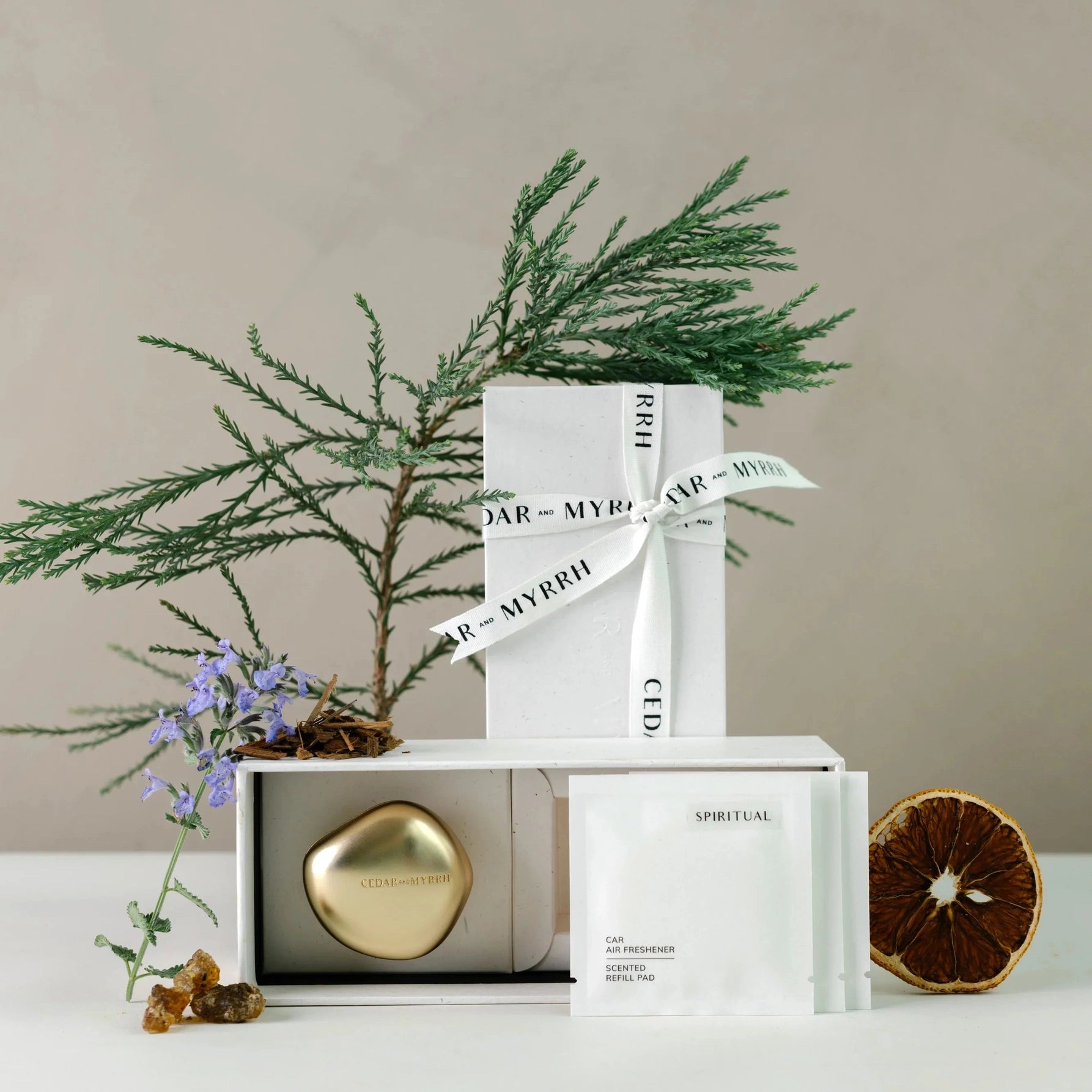 Cedar & Myrrh Car Air Freshener