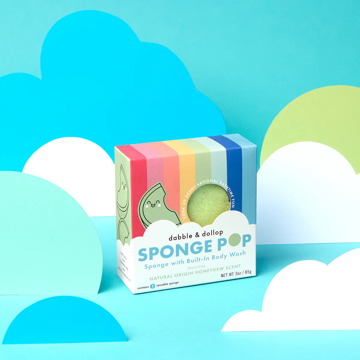 Sponge Pop™ Sponge with Built-In Body Wash | Bath - Sponges children | LOSHEN & CREM