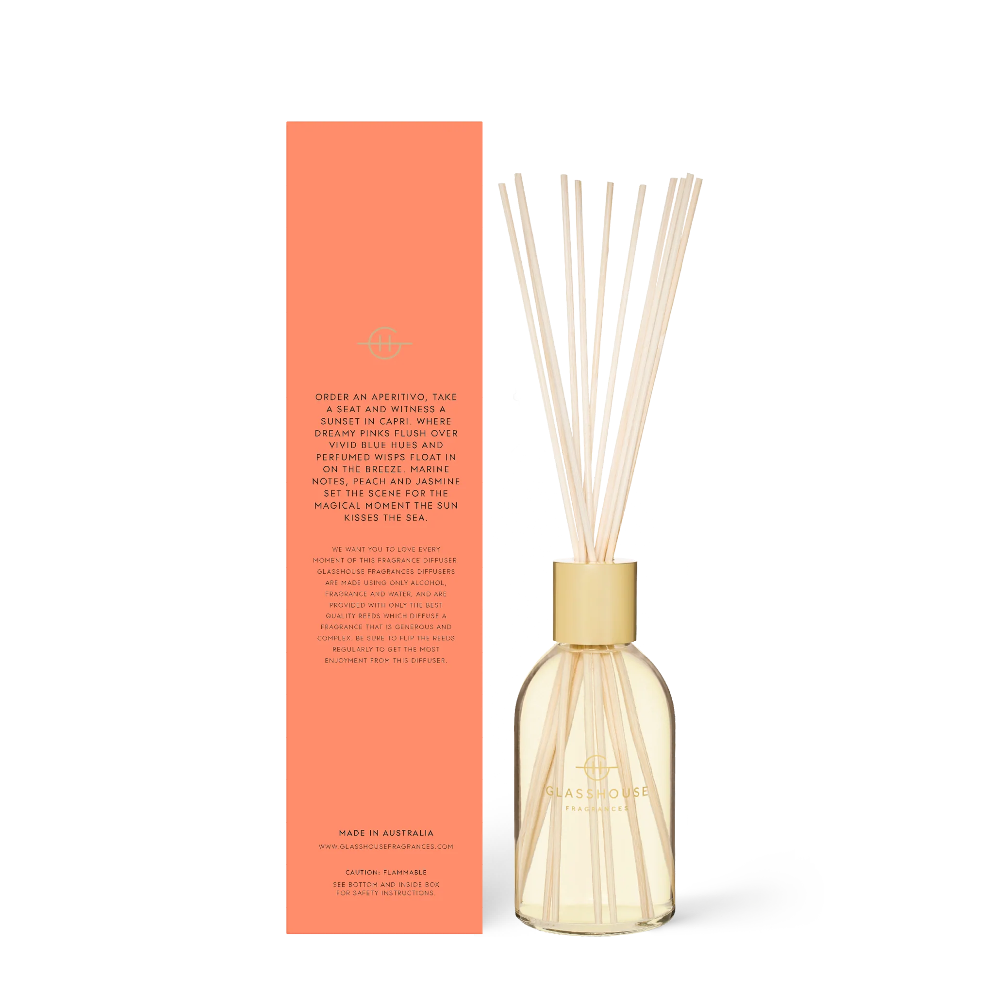Sunsets in Capri - Diffuser | Reed diffuser | LOSHEN & CREM