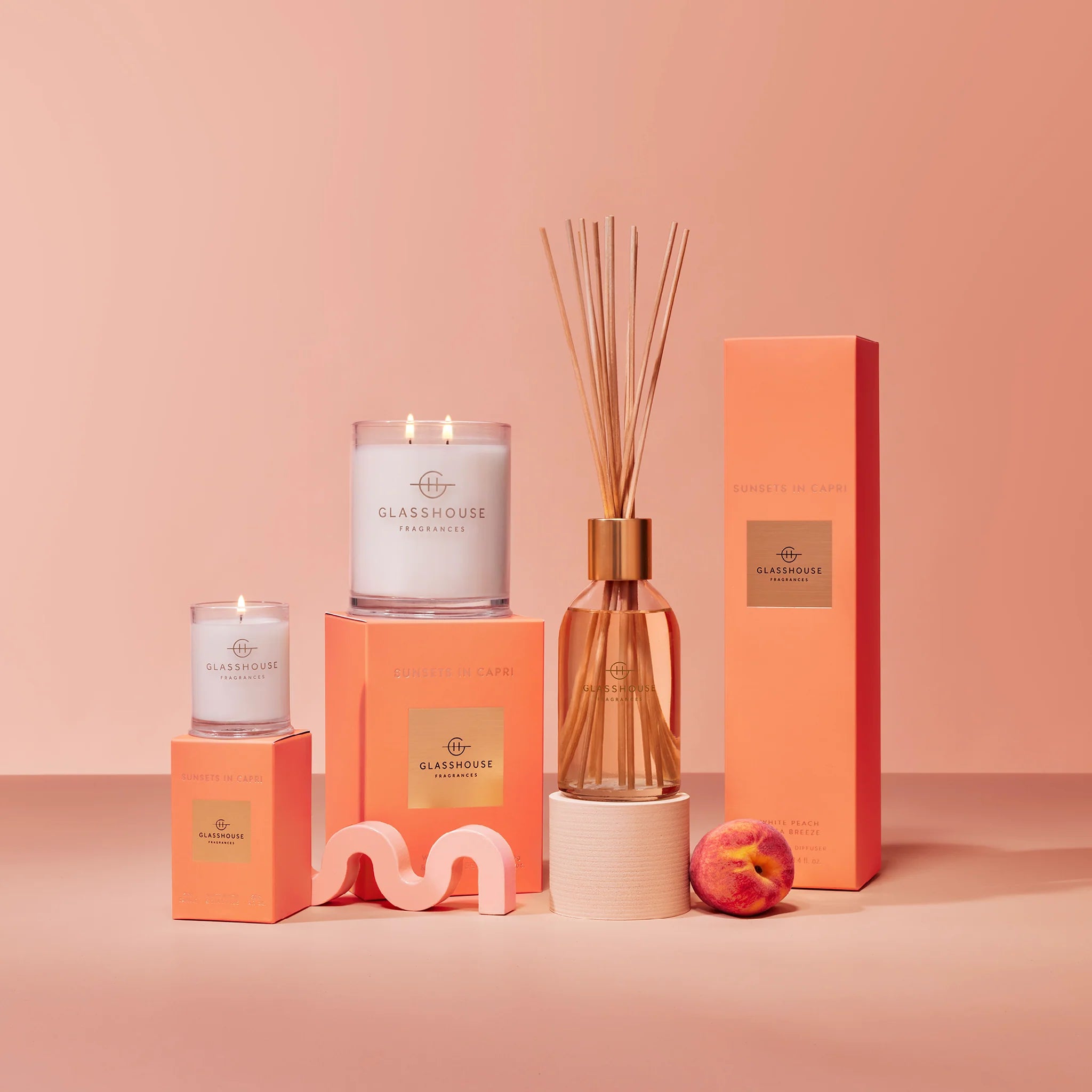Sunsets in Capri - Diffuser | Reed diffuser | LOSHEN & CREM