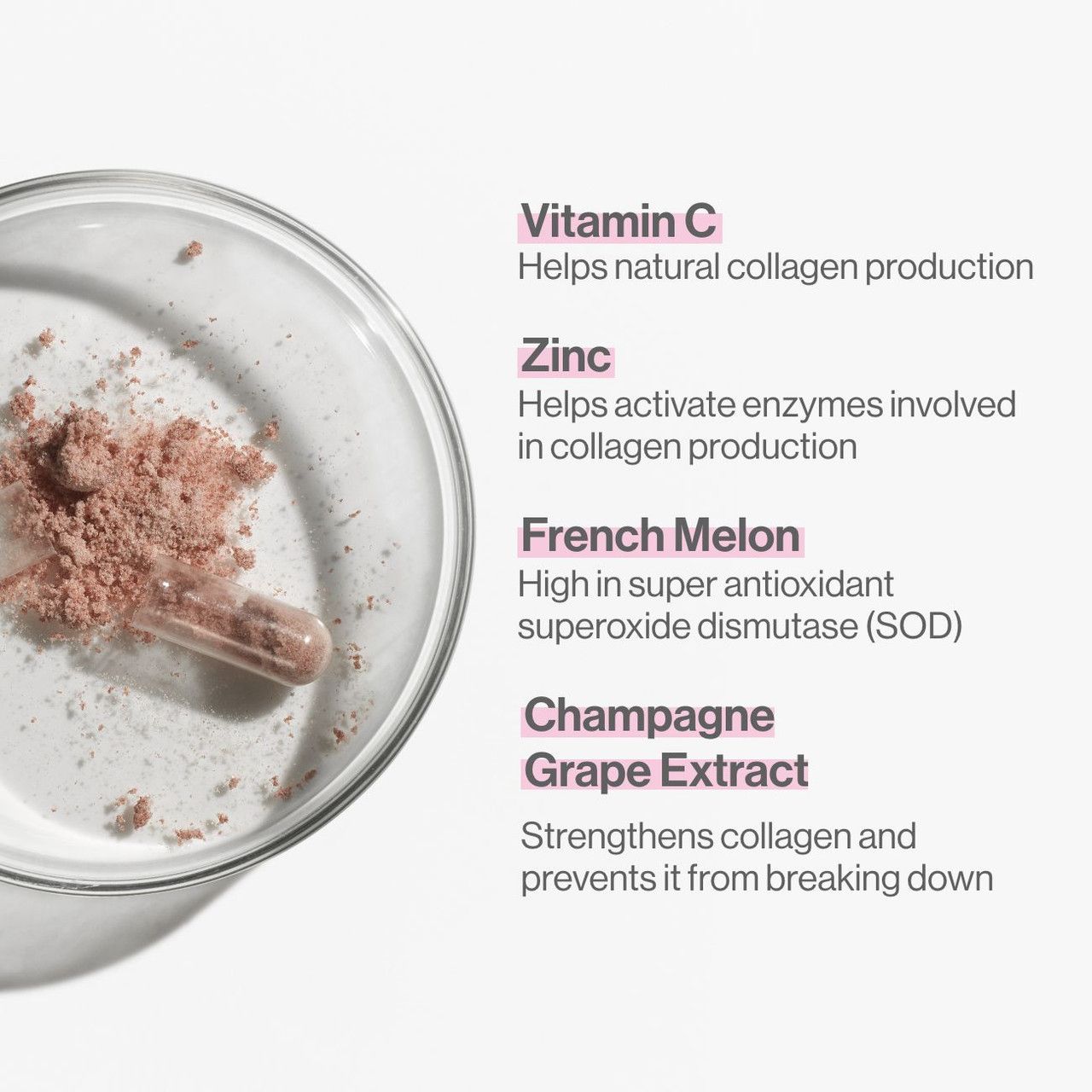 Programme nutritionnel avancé pour le soutien du collagène cutané