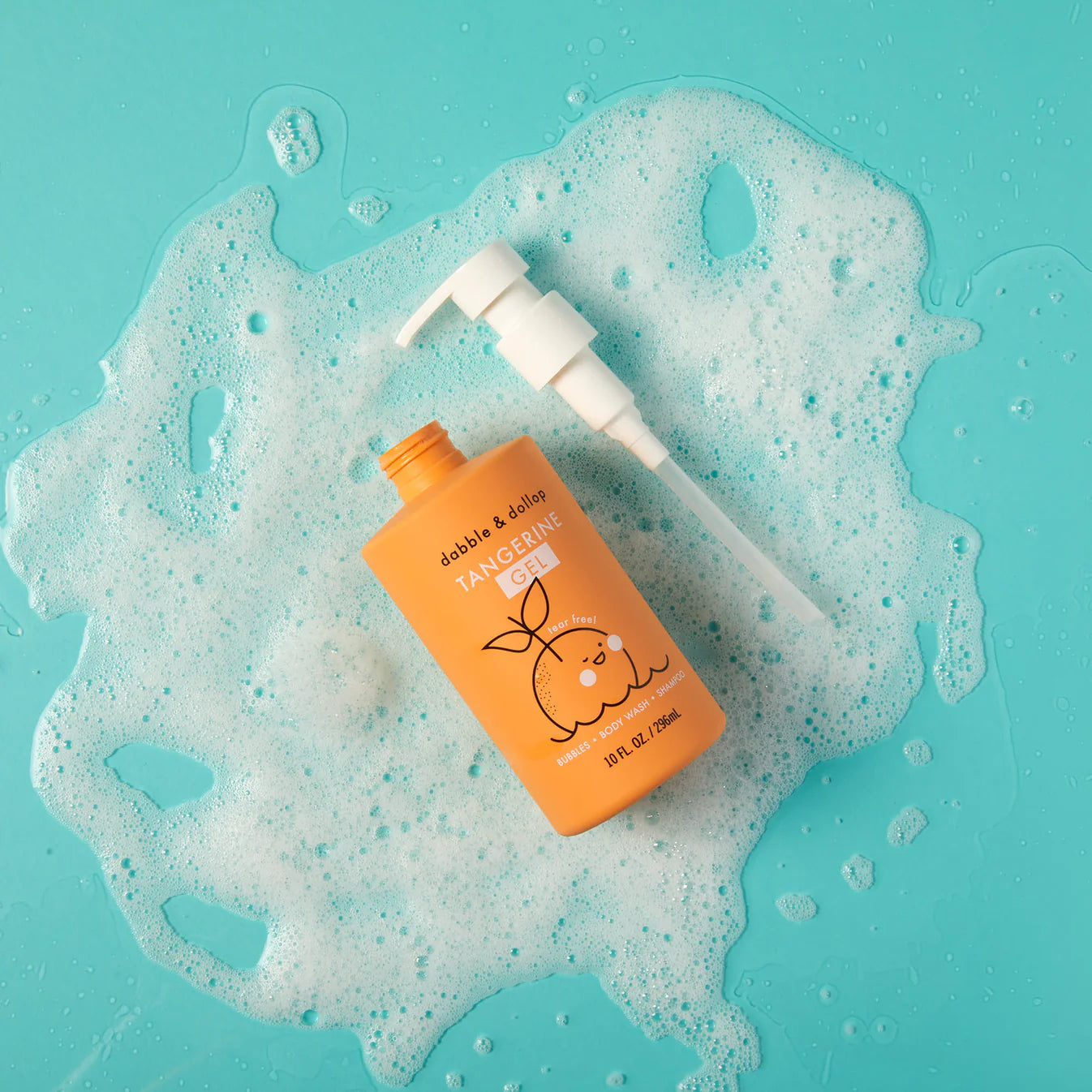 Tangerine Bubble Bath, Body Wash & Shampoo | Bath - Hair & body wash kids | LOSHEN & CREM
