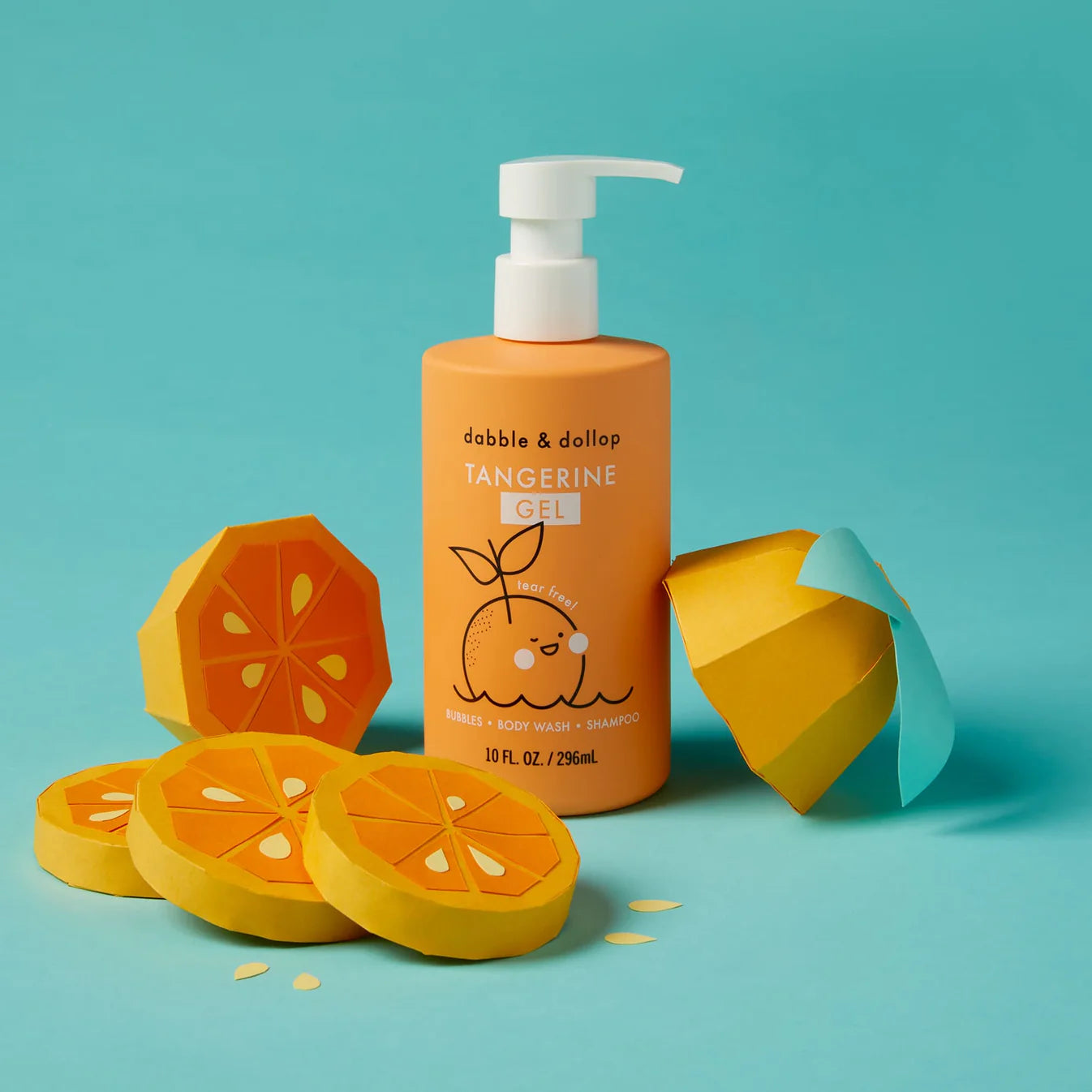 Tangerine Bubble Bath, Body Wash & Shampoo | Bath - Hair & body wash kids | LOSHEN & CREM