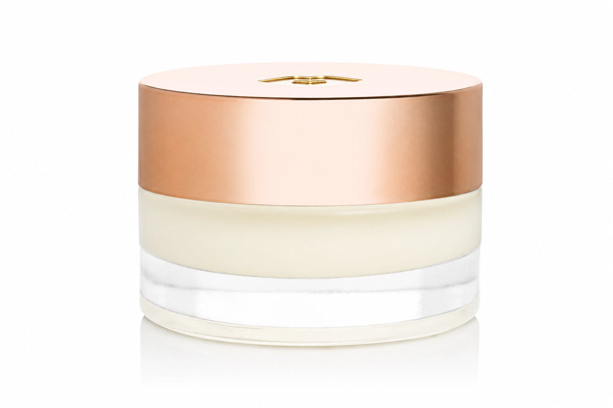 Open jar of Sara Happ Dream Slip showing its rich, creamy texture