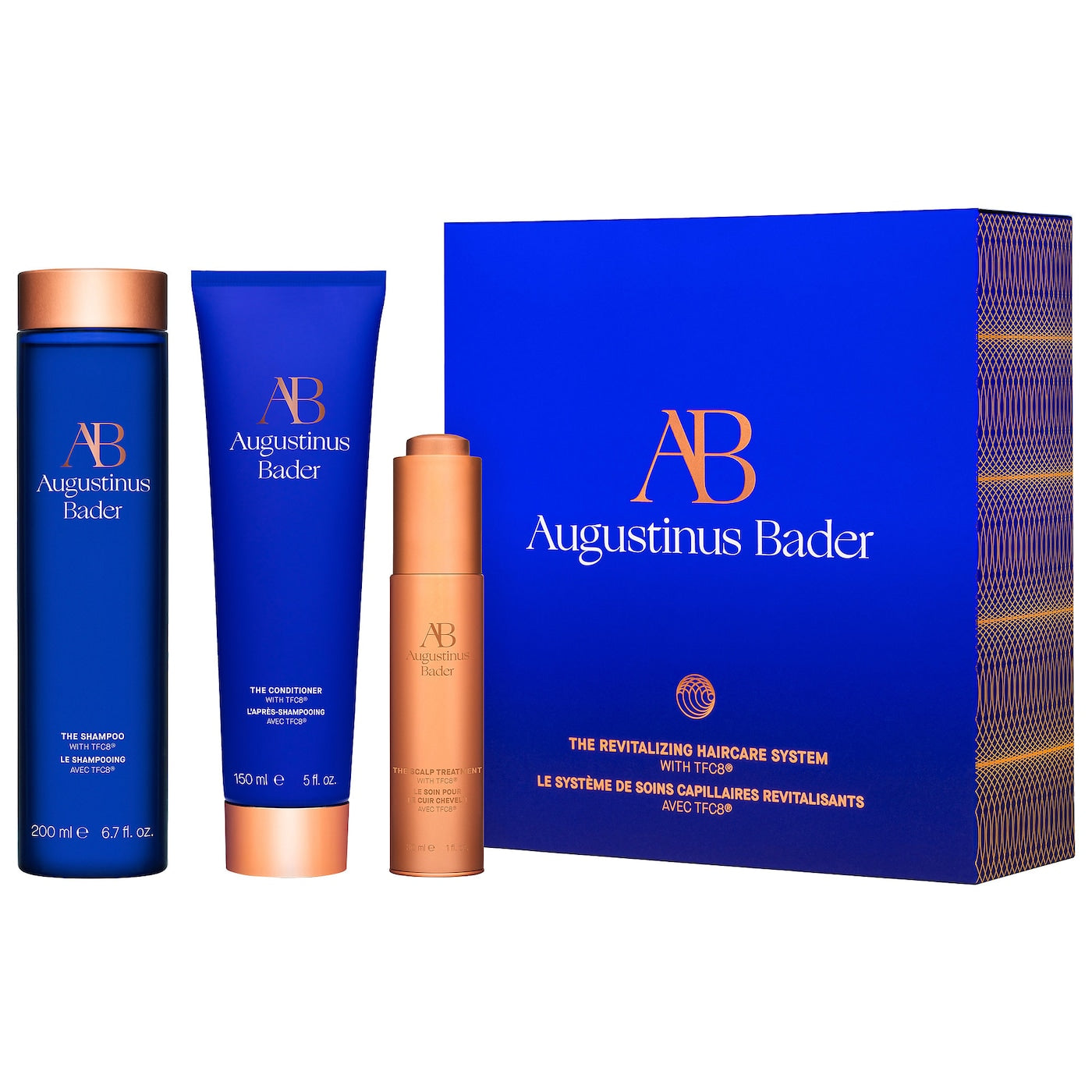 THE REVITALIZING HAIRCARE SYSTEM SET | hair care set | LOSHEN & CREM