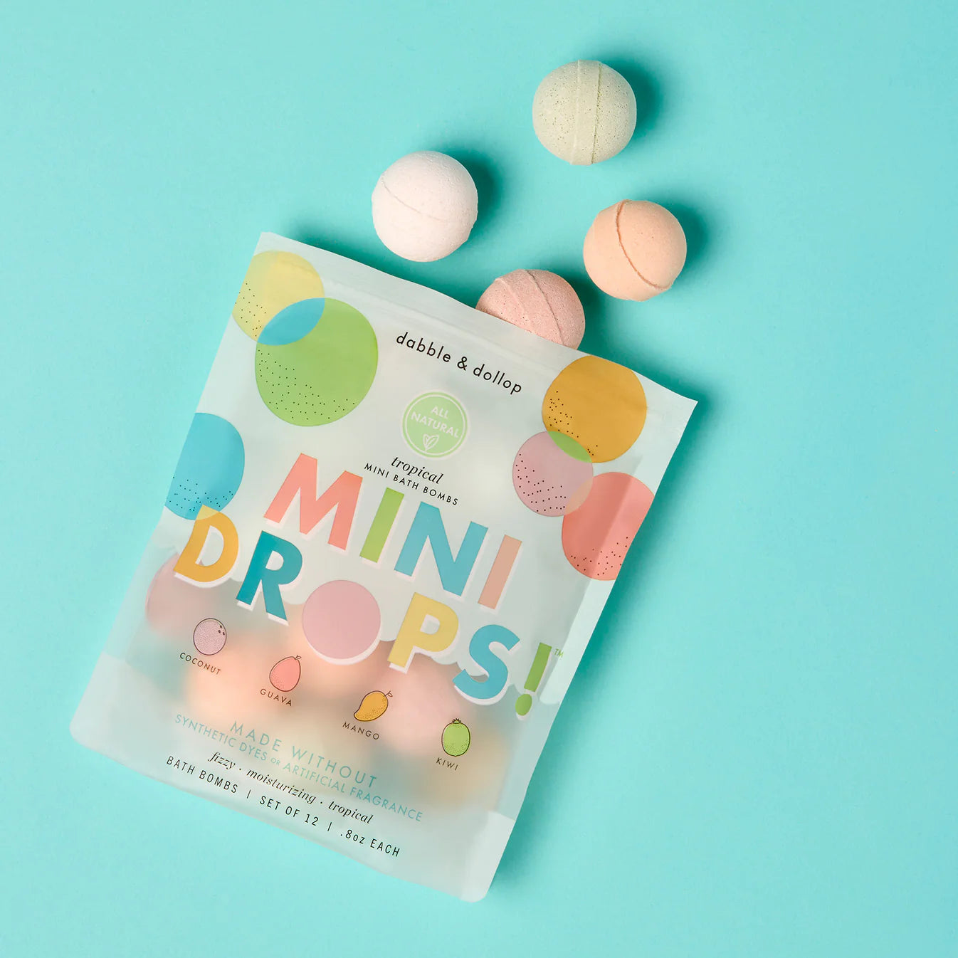 Tropical Mini Bath Bombs | Bath - Bath bombs kids | LOSHEN & CREM