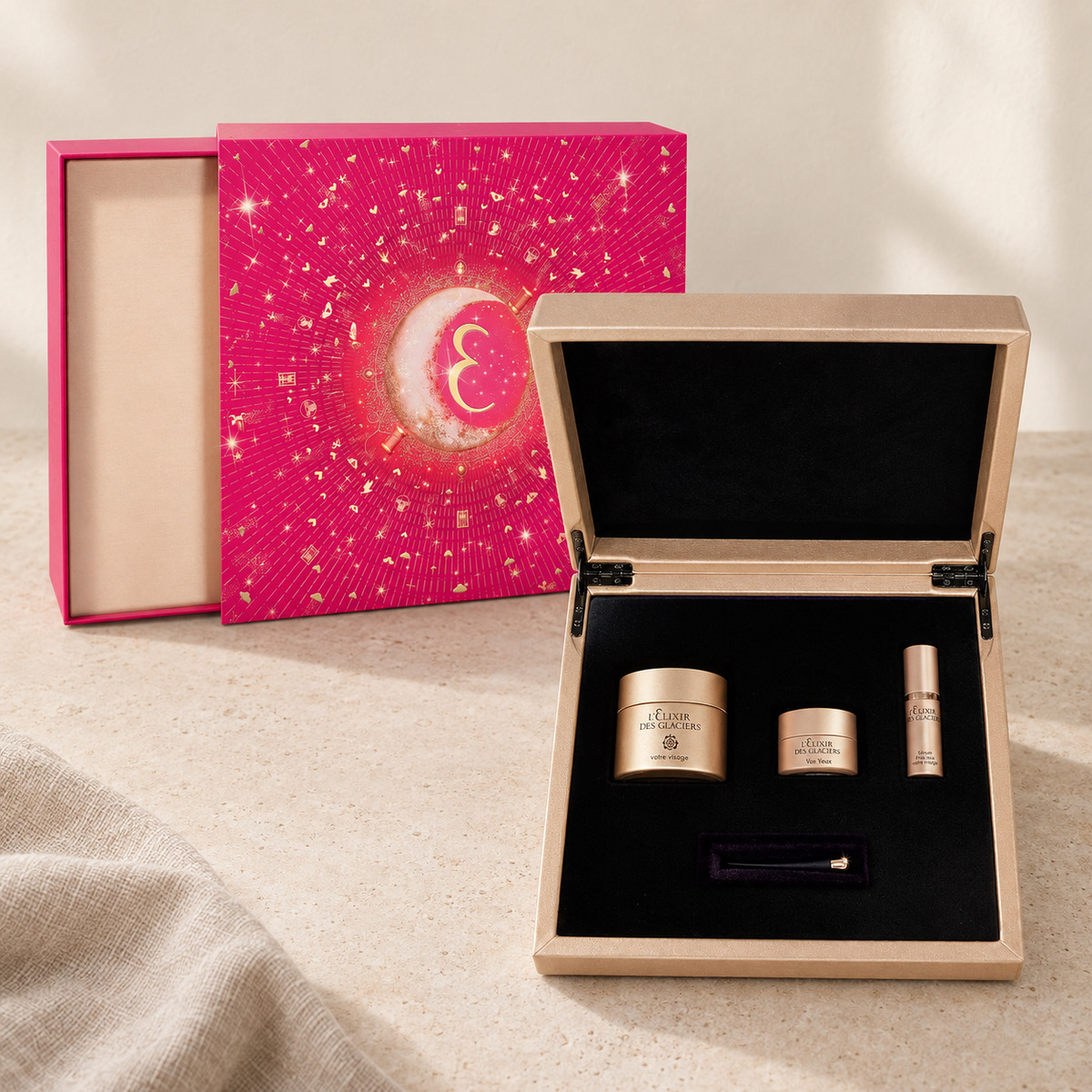 Valmont Fuchsia Odyssey Swiss Poly-Active Coffret | Sets - Value set | LOSHEN & CREM