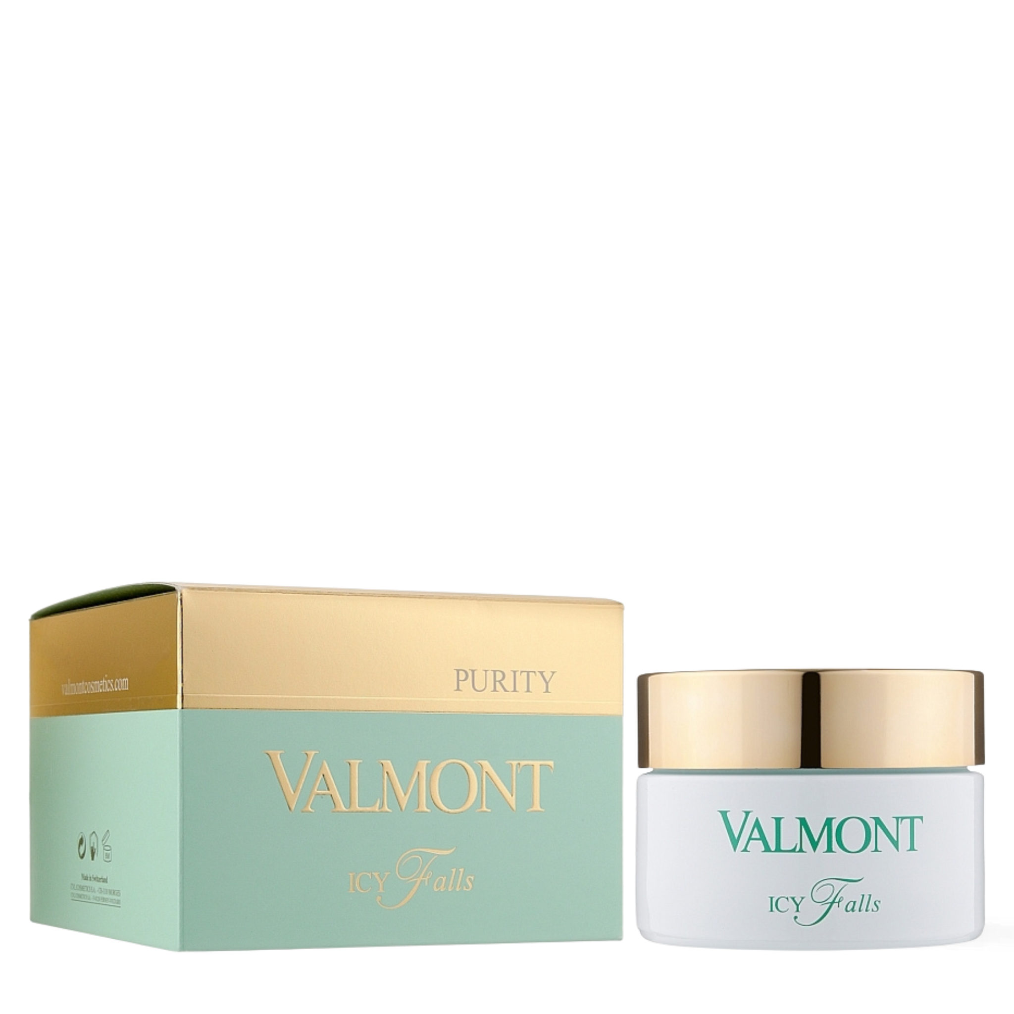 Valmont Icy Falls 100 ml refreshing makeup removing cleansing jelly at Loshen & Crem Canada