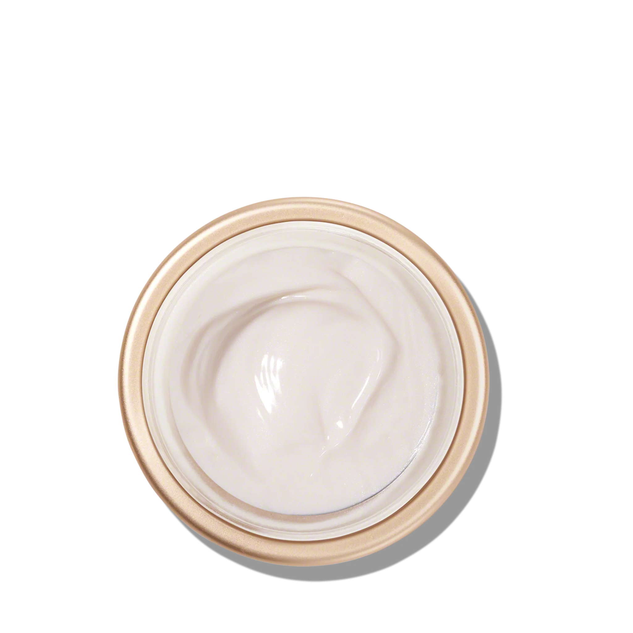 Rich iridescent texture of L’Elixir des Glaciers Crème Merveilleuse