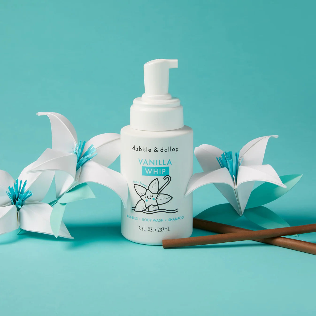 Vanilla Foaming Bubble Bath, Body Wash & Shampoo | Bath - Hair & body wash kids | LOSHEN & CREM
