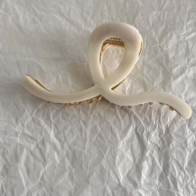 VERA | IVORY GOLD METAL CLAW | Hair clips | LOSHEN & CREM