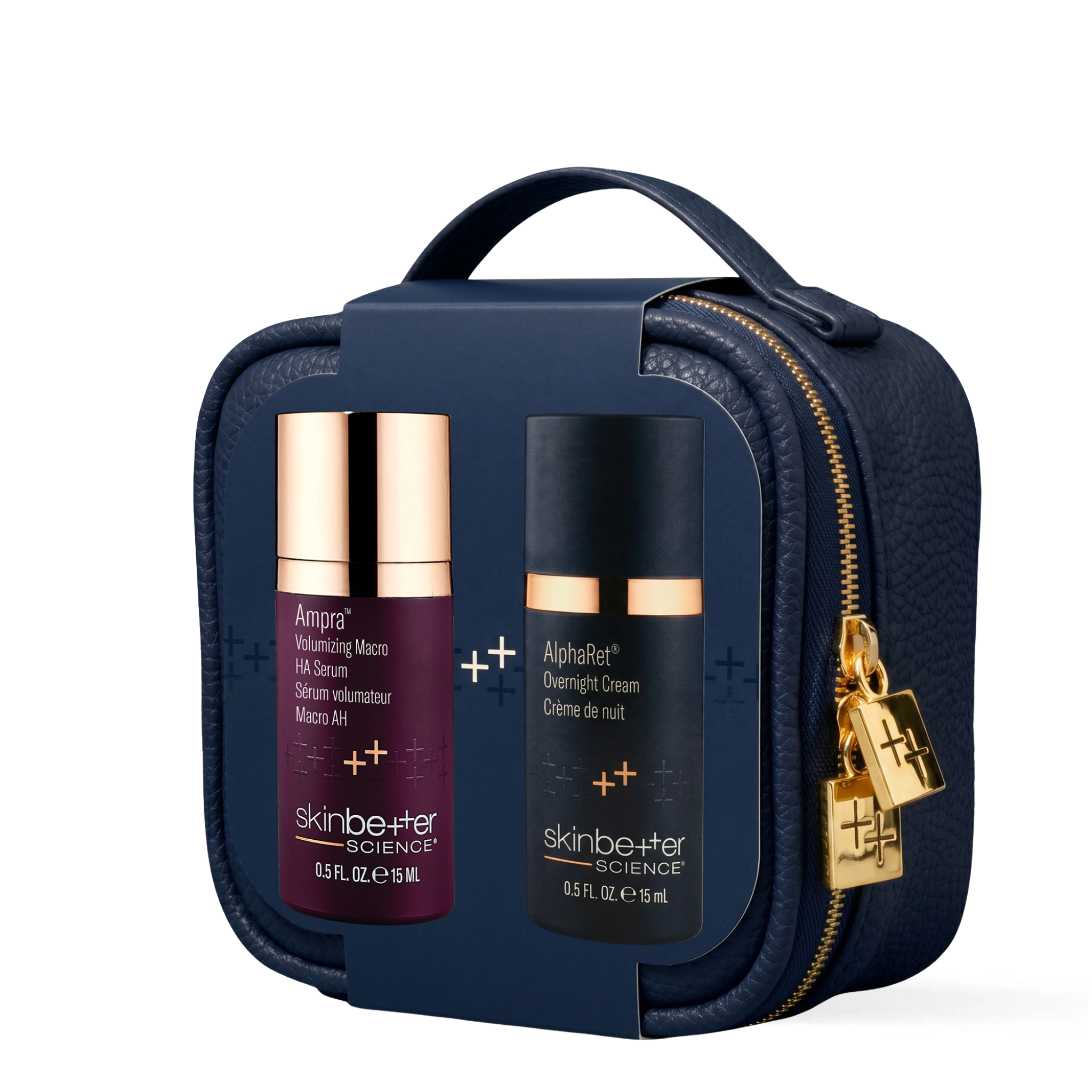 skinbetter science Volumizing & Resurfacing Duo with Ampra serum and AlphaRet Overnight Cream