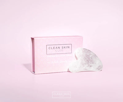 WHITE QUARTZ GUA SHA SCULPTING STONE | Gua Sha | LOSHEN & CREM