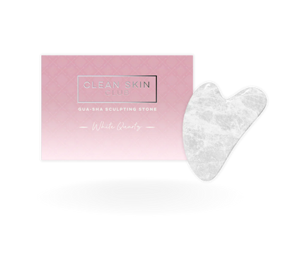 WHITE QUARTZ GUA SHA SCULPTING STONE | Gua Sha | LOSHEN & CREM