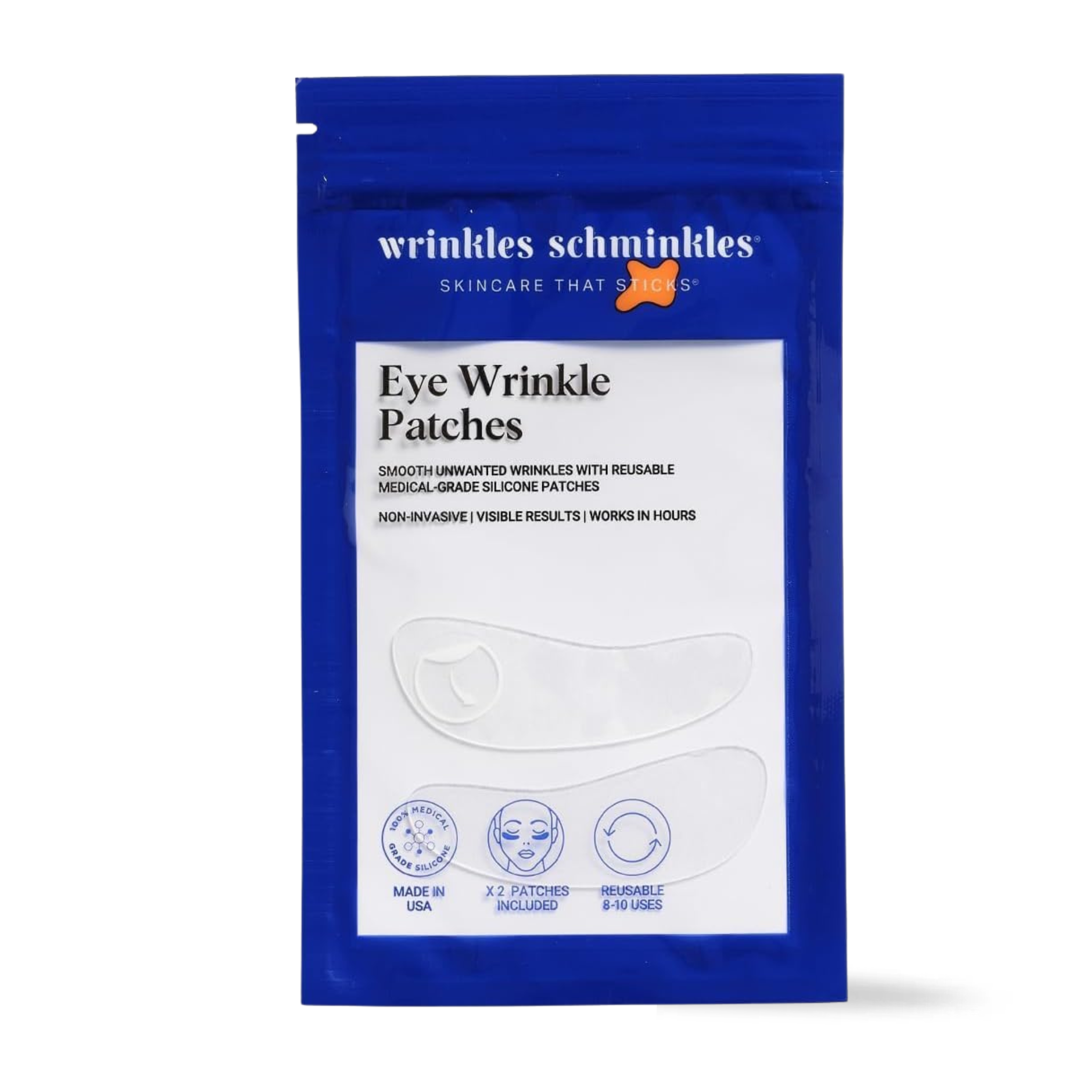 Wrinkles Schminkles - Eye wrinkle patches | Mask - Silicone reusable patch | LOSHEN & CREM