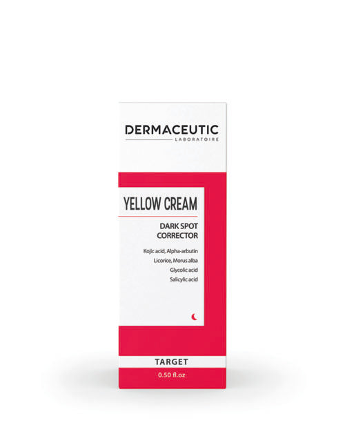 YELLOW CREAM DARK SPOT CORRECTOR | Hyperpigmentation serum | LOSHEN & CREM