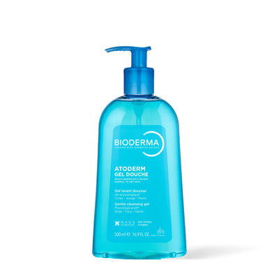 Bioderma Atoderm Gel douche, flacon pompe de 500 ml