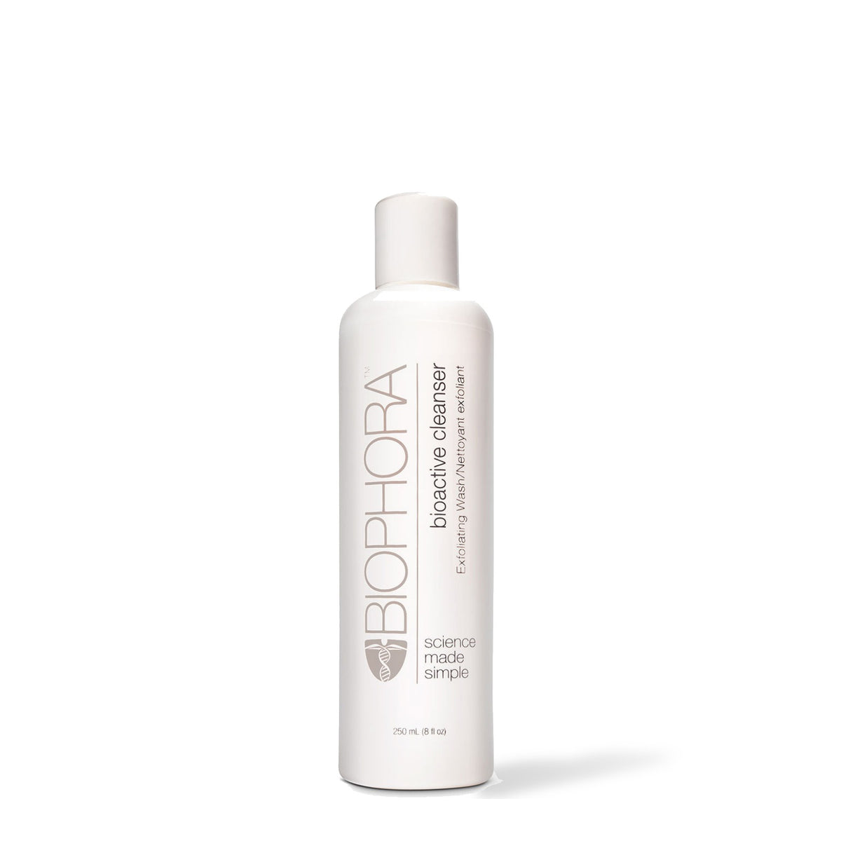 Biophora Bioactive Cleanser, 250 ml bottle