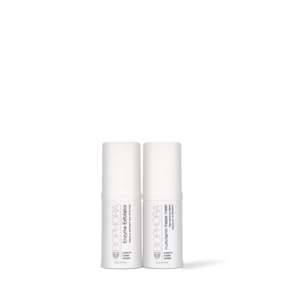 Biophora Enzyme Exfoliating Mask + Multi-Vitamin Freeze Mask Duo | Mask - Enzymes | LOSHEN & CREM