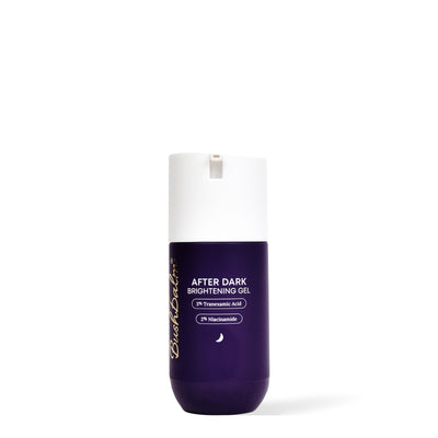 Flacon pompe de 50 ml du gel éclaircissant Bushbalm After Dark Brightening Gel