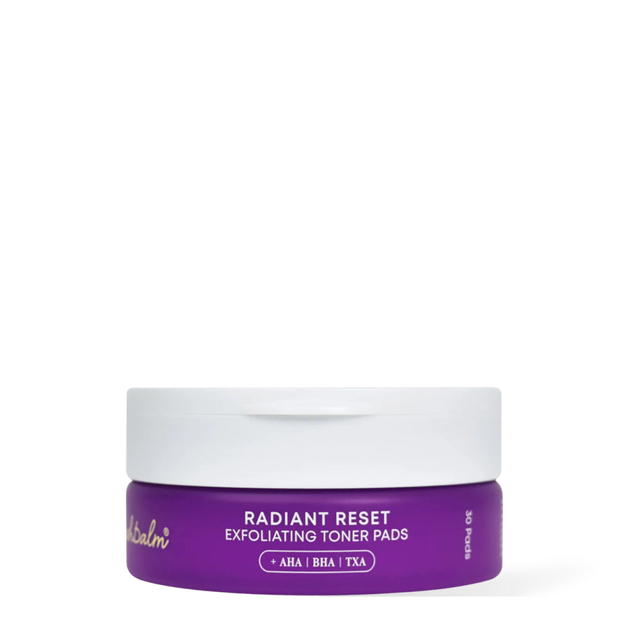 Bushbalm Disques Radiant Reset Exfoliating Toner Pads